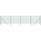 Vidaxl draadgaashek 1,4x10 m gegalvaniseerd staal groen