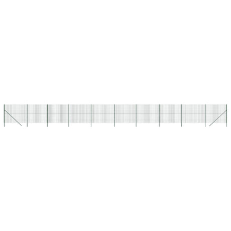 VidaXL Draadgaashek 1,6x25 m gegalvaniseerd staal groen