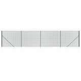 VidaXL Draadgaashek met grondankers 1,8x10 m groen