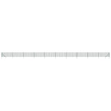 Vidaxl draadgaashek met grondankers 0,8x25 m groen