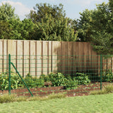 Vidaxl draadgaashek met grondankers 0,8x10 m groen