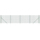 Vidaxl draadgaashek met grondankers 1,6x10 m groen