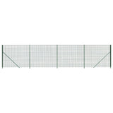Vidaxl draadgaashek met flens 2x10 m groen