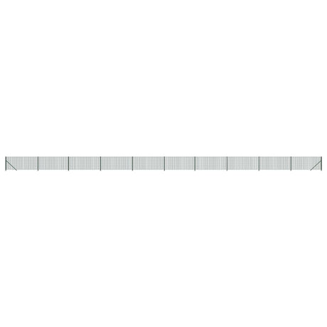 Vidaxl draadgaashek met flens 1x25 m groen