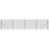 VidaXL Draadgaashek met flens 1,8x10 m groen