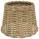 Vidaxl plafondlampenkap ø30x20 cm wicker bruin