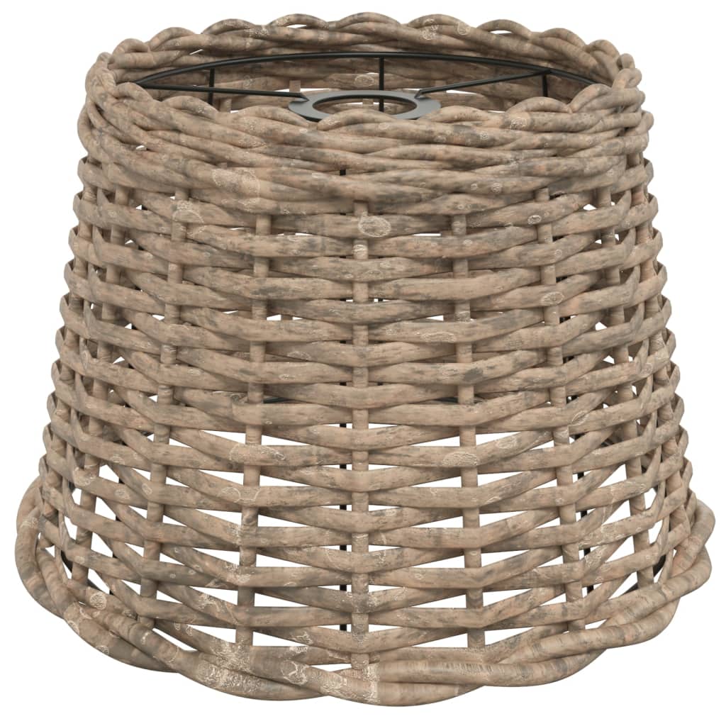 Vidaxl plafondlampenkap ø30x20 cm wicker bruin