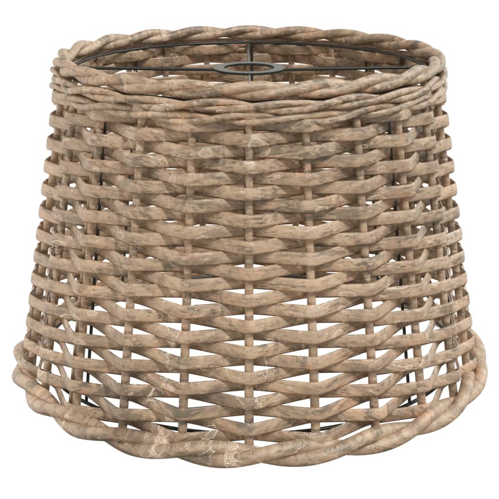 Vidaxl plafondlampenkap ø40x26 cm wicker bruin