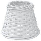 Vidaxl lampenkap ø15x12 cm wicker wit