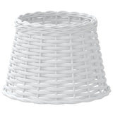 Vidaxl lampenkap ø25x17 cm wicker wit