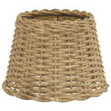 Vidaxl lampenkap ø30x20 cm wicker bruin
