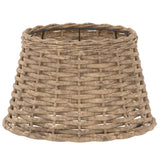 Vidaxl lampenkap ø38x23 cm wicker bruin