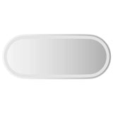 Vidaxl badkamerspiegel led ovaal 90x40 cm