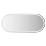 Vidaxl badkamerspiegel led ovaal 100x45 cm