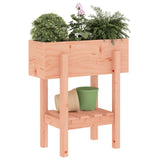 Vidaxl plantenbak 62x30x69 cm massief douglashout