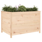 Vidaxl plantenbak verhoogd 119,5x82,5x78 cm massief grenenhout