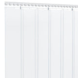 Vidaxl deurgordijn 200x1,6 mm 10 m pvc transparant