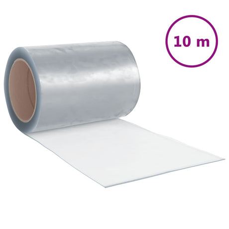 VidaXL Deurgordijn 300x2,6 mm 10 m PVC transparant