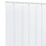 Vidaxl deurgordijn 200 mm x 1,6 mm 10 m pvc transparant