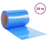 VidaXL Deurgordijn 300x2,6 mm 10 m PVC blauw