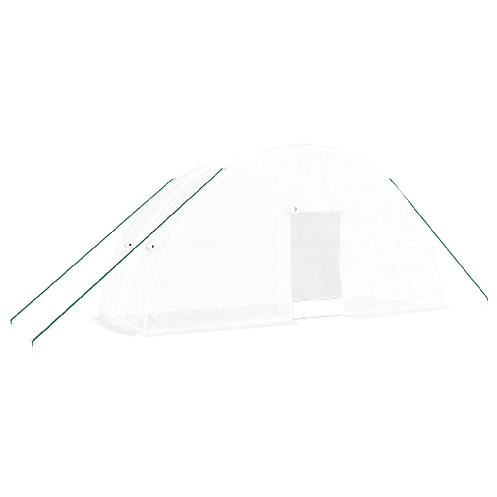 Vidaxl tuinkas met stalen frame 12 m² 6x2x2,85 m
