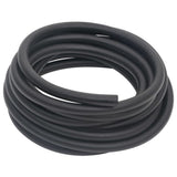 Vidaxl luchtslang hybride 0,6'' 2 m rubber en pvc zwart