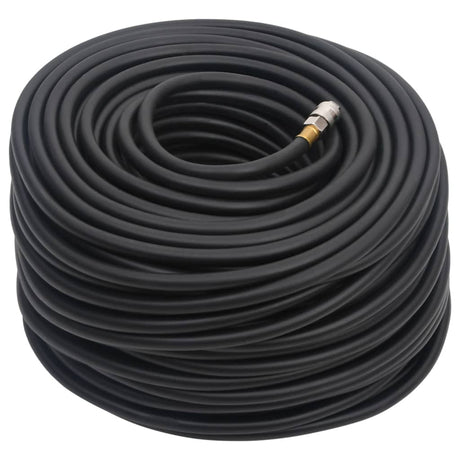VidaXL Luchtslang hybride 0,6'' 50 m rubber en PVC zwart