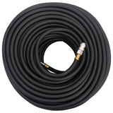 VidaXL Luchtslang hybride 0,6'' 50 m rubber en PVC zwart