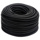 VidaXL Luchtslang hybride 0,6'' 100 m rubber en PVC zwart
