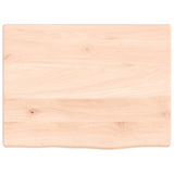 Vidaxl wastafelblad 40x30x2 cm onbehandeld massief hout