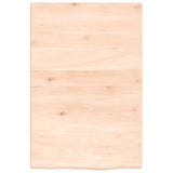 Vidaxl wastafelblad 40x60x2 cm onbehandeld massief hout