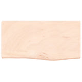 Vidaxl wastafelblad 60x30x2 cm onbehandeld massief hout