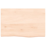 Vidaxl wastafelblad 60x40x2 cm onbehandeld massief hout
