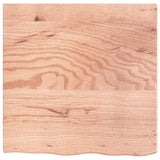 Vidaxl wastafelblad 60x60x2 behandeld massief hout lichtbruin