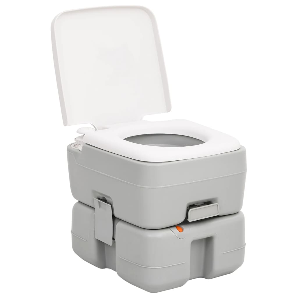 VidaXL Campingtoilet en watertankset draagbaar