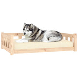 Vidaxl hondenbed 105,5x75,5x28 cm massief grenenhout