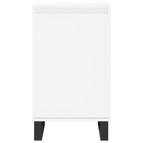 Vidaxl dressoir 40x35x70 cm bewerkt hout wit