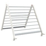 Vidaxl droogrek voor badkuip uitschuifbaar 53-90 cm aluminium