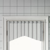 Vidaxl gordijnrails 2 st 90-135 cm aluminium wit en zilverkleurig