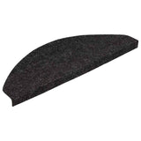 Vidaxl trapmatten zelfklevend 10 st 65x22,5x3,5 cm antracietkleurig