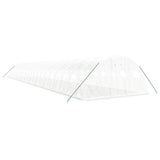 VidaXL Tuinkas met stalen frame 88 m² 22x4x2 m wit