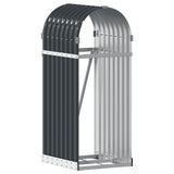 Vidaxl houthouder antraciet 40x45x100 cm gegalvaniseerd staal