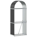 Vidaxl houthouder antraciet 80x45x190 cm gegalvaniseerd staal