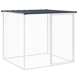 Vidaxl kippenhok met dak 103x98x90 cm gegalvaniseerd staal antraciet