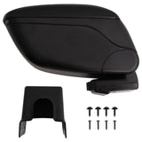 Vidaxl armsteun 13x31x(31-44) cm abs zwart