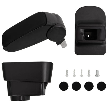 Vidaxl armsteun 11x35x(32-49) cm abs zwart