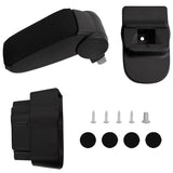 Vidaxl armsteun 12x37x(31-48) cm abs zwart
