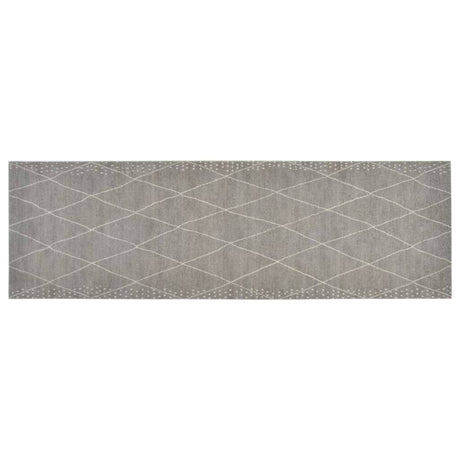 Vidaxl keukenmat wasbaar geruit 60x180 cm fluweel