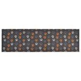 Vidaxl keukenmat wasbaar potenprint 60x180 cm fluweel