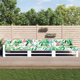 Vidaxl palletkussens 7 st stof meerkleurig
